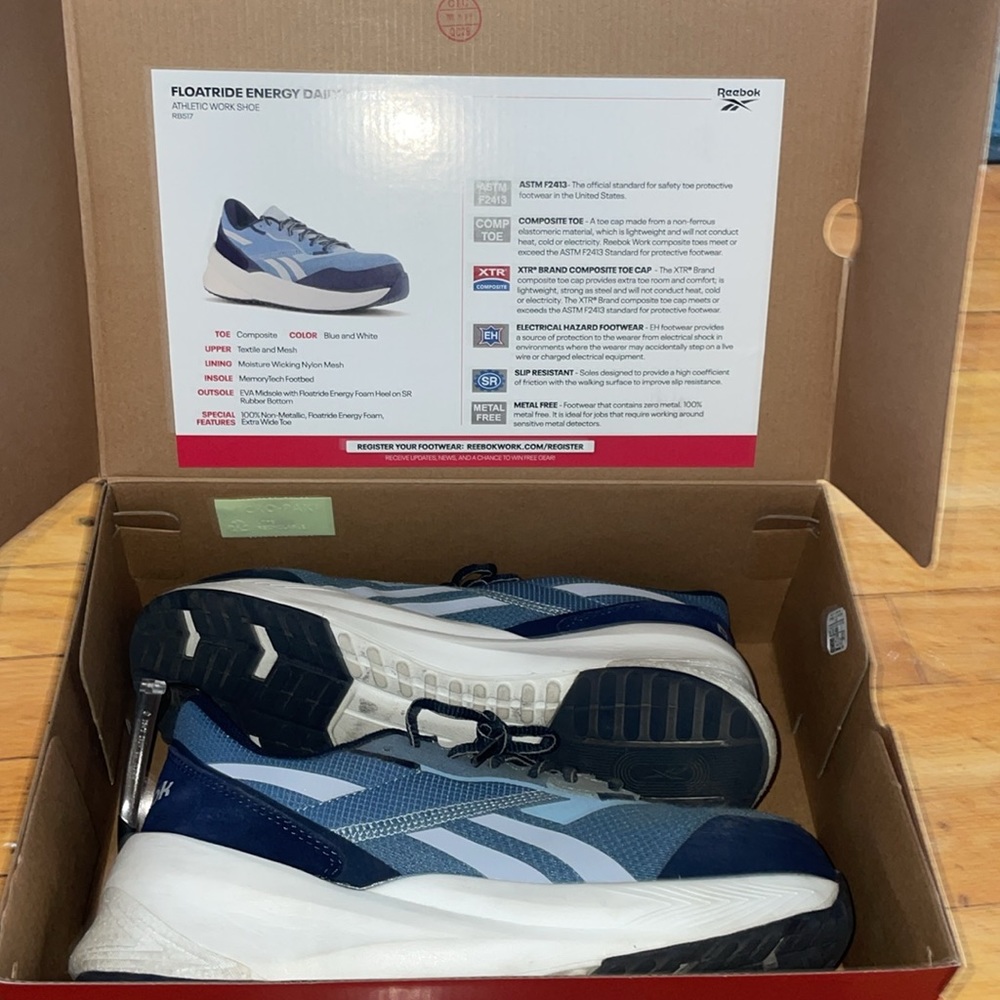 Reebok Steel Toe Sneakers 9W